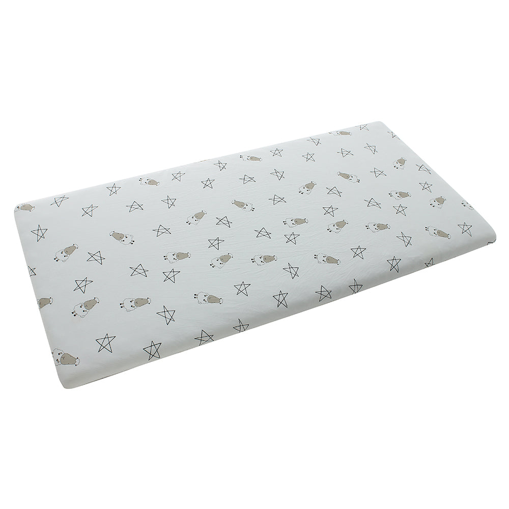 Mattress Sheet Big Star & Sheepz Blue