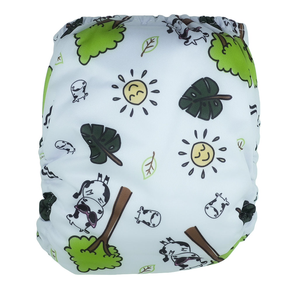 Cloth Diaper One Size Aplix - Summer