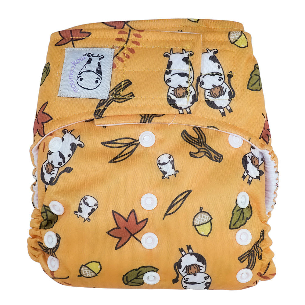 Cloth Diaper One Size Aplix - Autumn