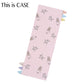Bed-Time Buddy Case Big Star & Sheepz Pink with Color & Stripe tag - XL