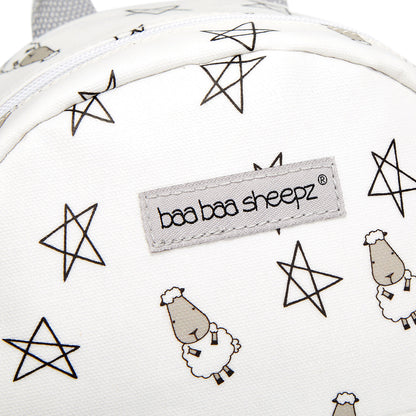 Baa Baa Sheepz Backpack Small Star & Sheepz White - Small