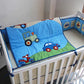 Happy Cot Bedding Set - Round & Round (B10)