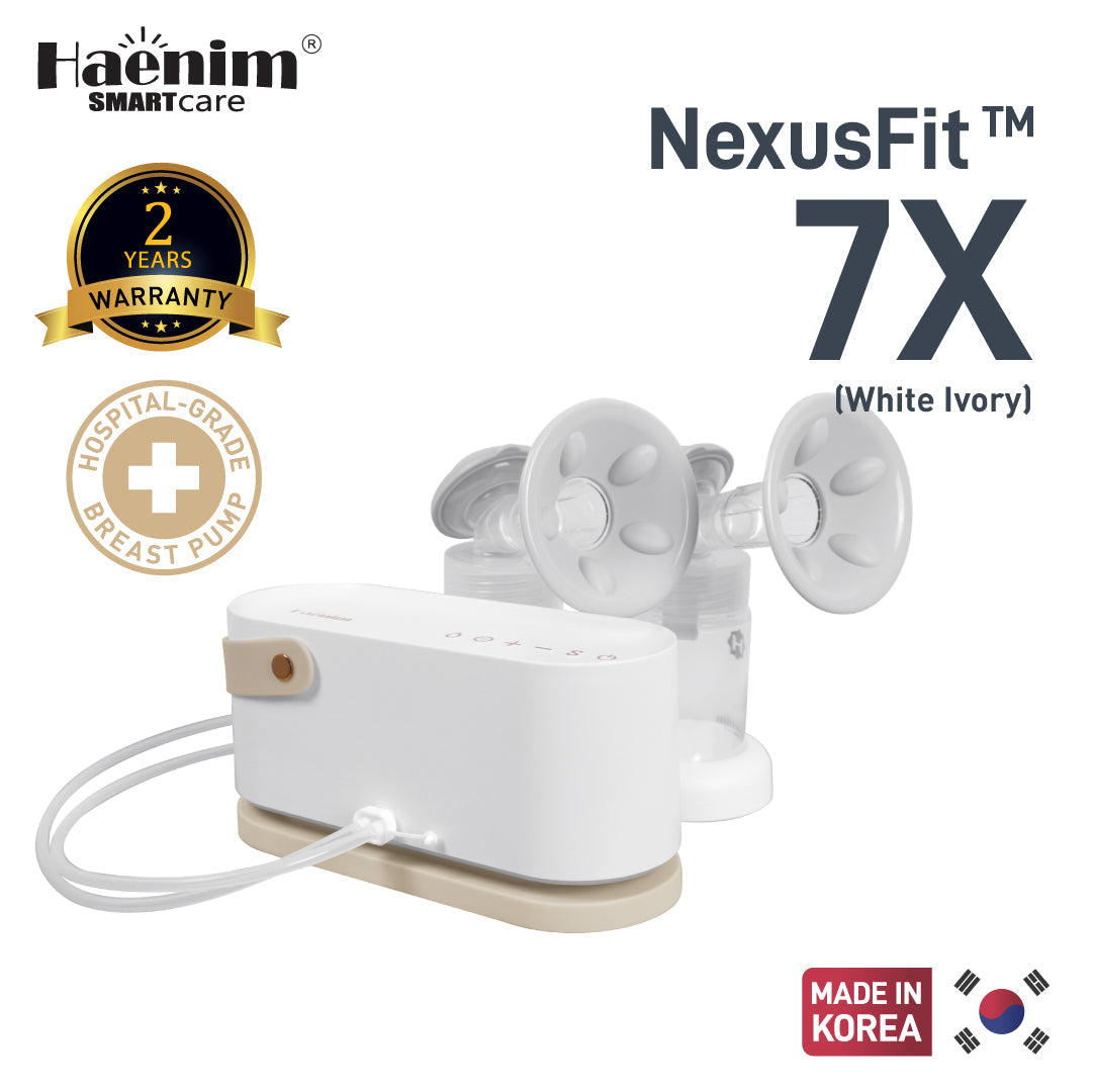 Haenim NexusFit™ 7X Handy Electric Breast Pump - White Ivory