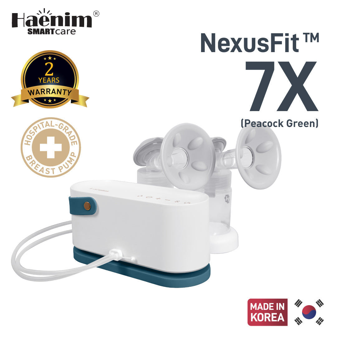 Haenim NexusFit™ 7X Handy Electric Breast Pump - Peacock Green