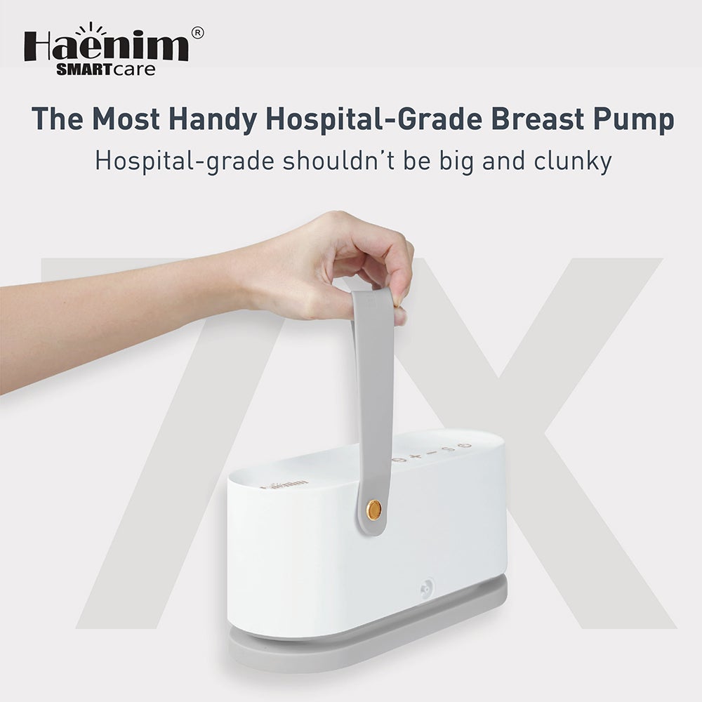 Haenim NexusFit™ 7X Handy Electric Breast Pump - White Ivory