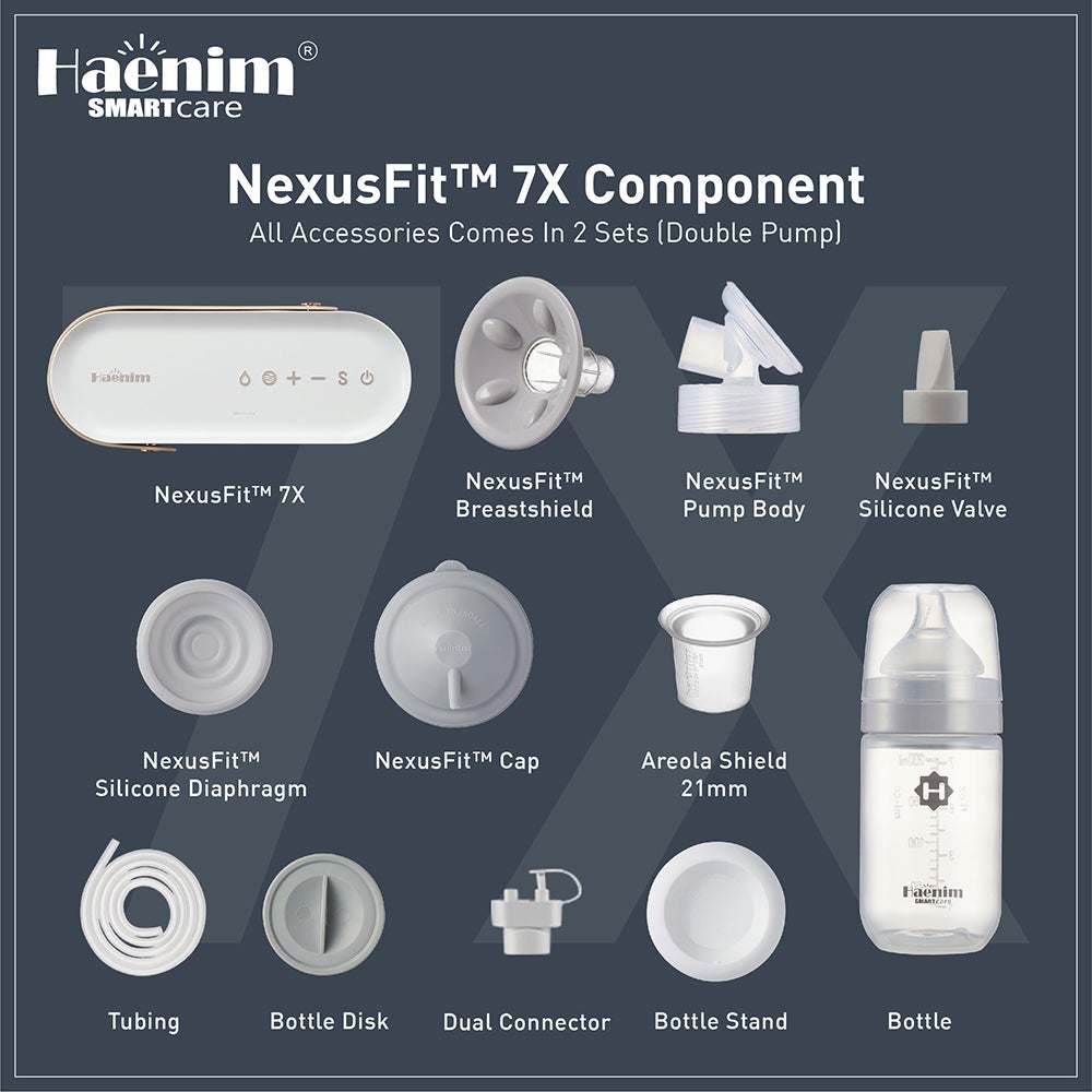 Haenim NexusFit™ 7X Handy Electric Breast Pump - Peacock Green