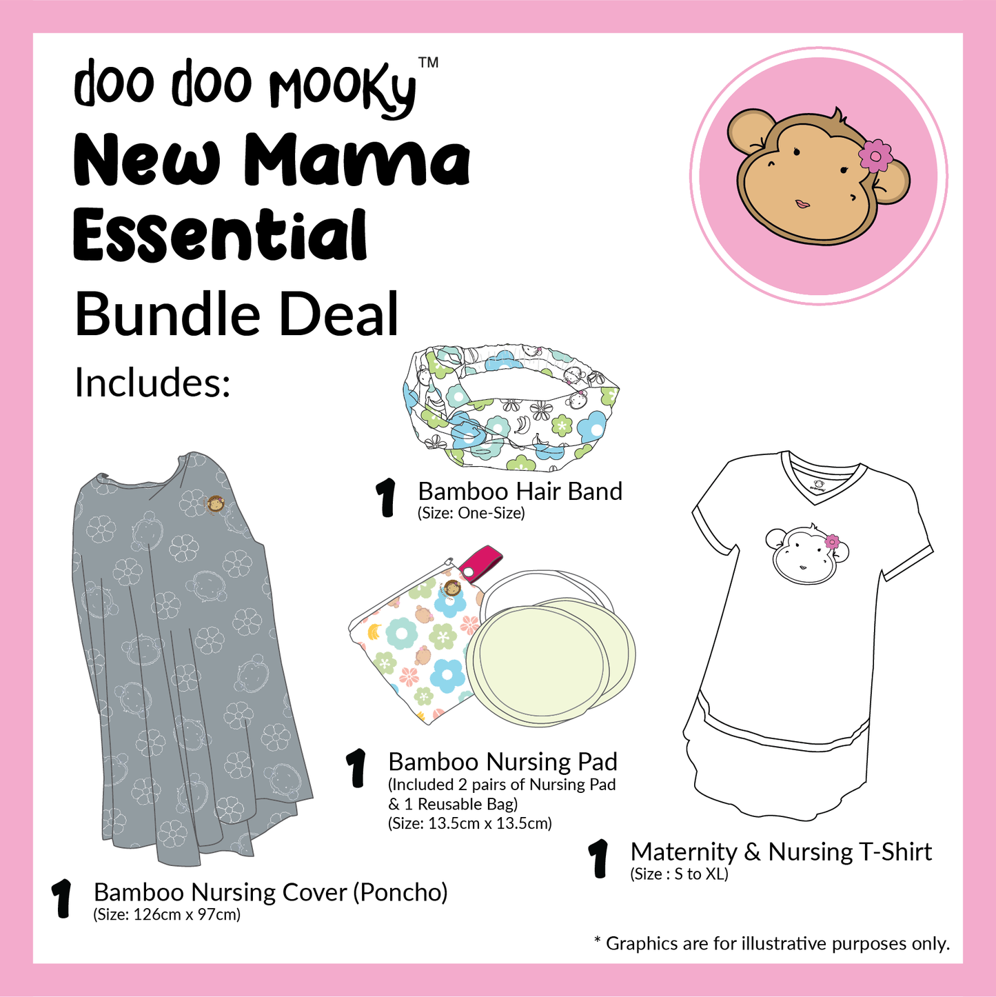DooDooMooky New Mama Essential Bundle Deal