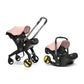Doona+ Plus Infant Car Seat Stroller - Blush Pink
