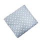 Happy Cot 100% Cotton Fitted Sheet - Blue Stars
