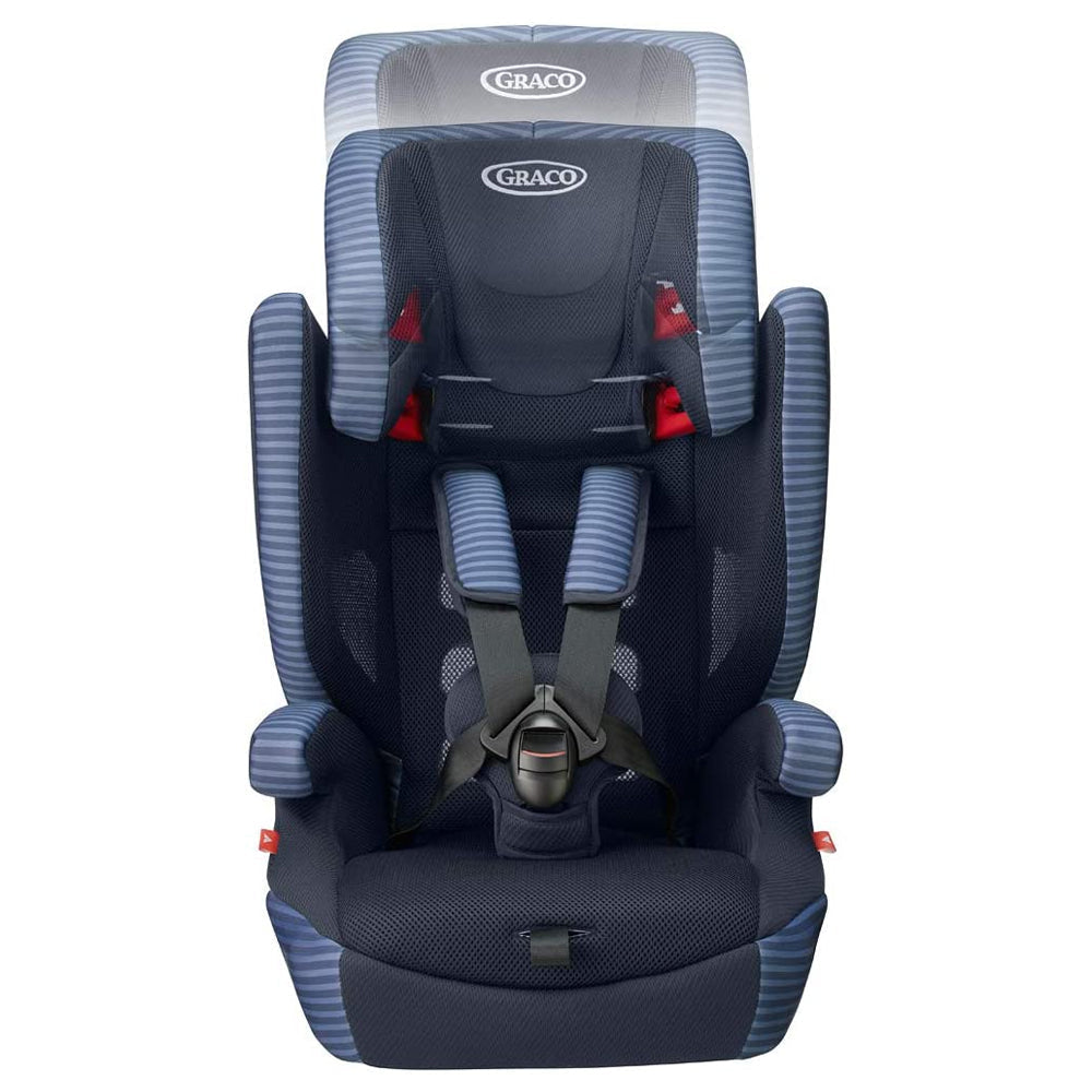 Graco® Air Pop Child & Junior Seat - Indigo Pop / Simple Gray