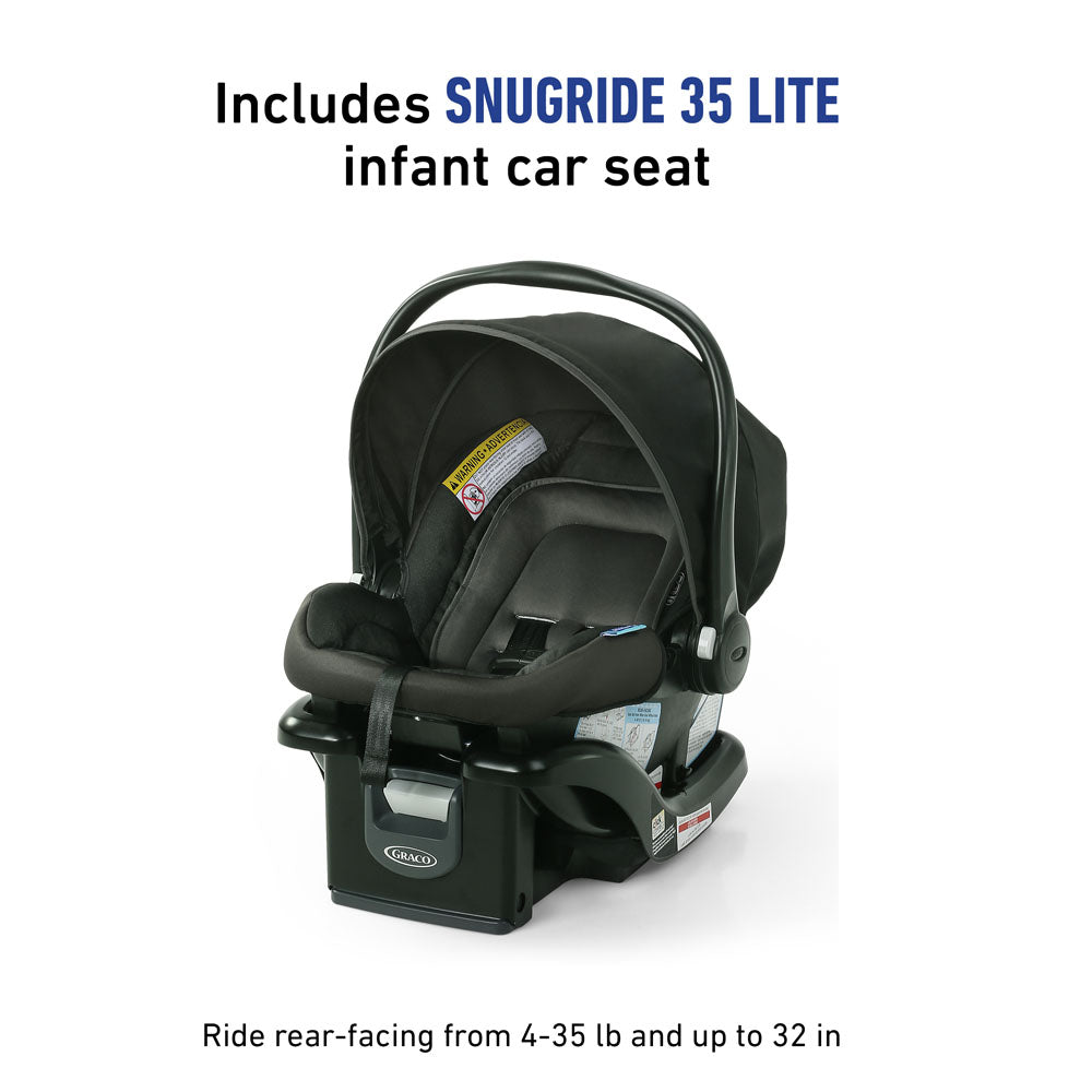 Graco® Modes™ Basix Travel System with SnugRide® 35 Lite Infant Car Seat - Mercer