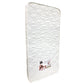 Happy Cot 4" High Density Anti Dust Mite Upholstered Foam Mattress - White