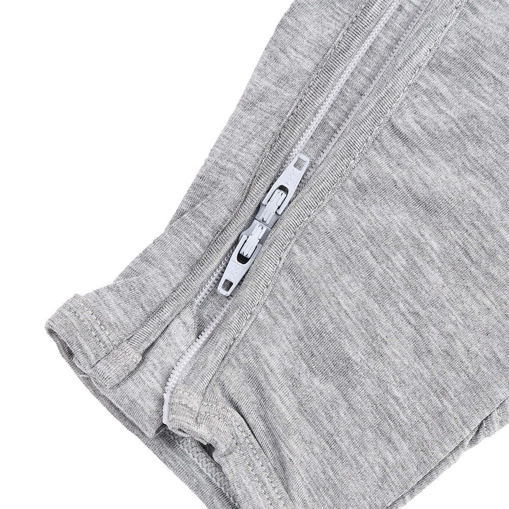 Romper Zip D07 Grey