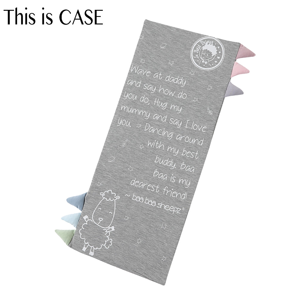 Bed-Time Buddy Case D07 Grey with Color tag - Small