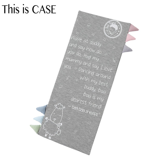 Bed-Time Buddy Case D07 Grey with Color tag - Jumbo