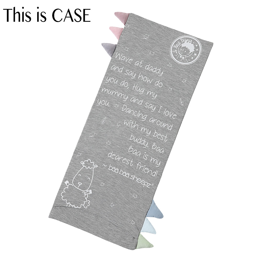 Bed-Time Buddy Case D07 Grey with Color tag - Jumbo