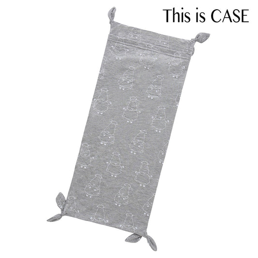 Bed-Time Buddy Case Big Sheepz Grey with Knot Grey - Jumbo