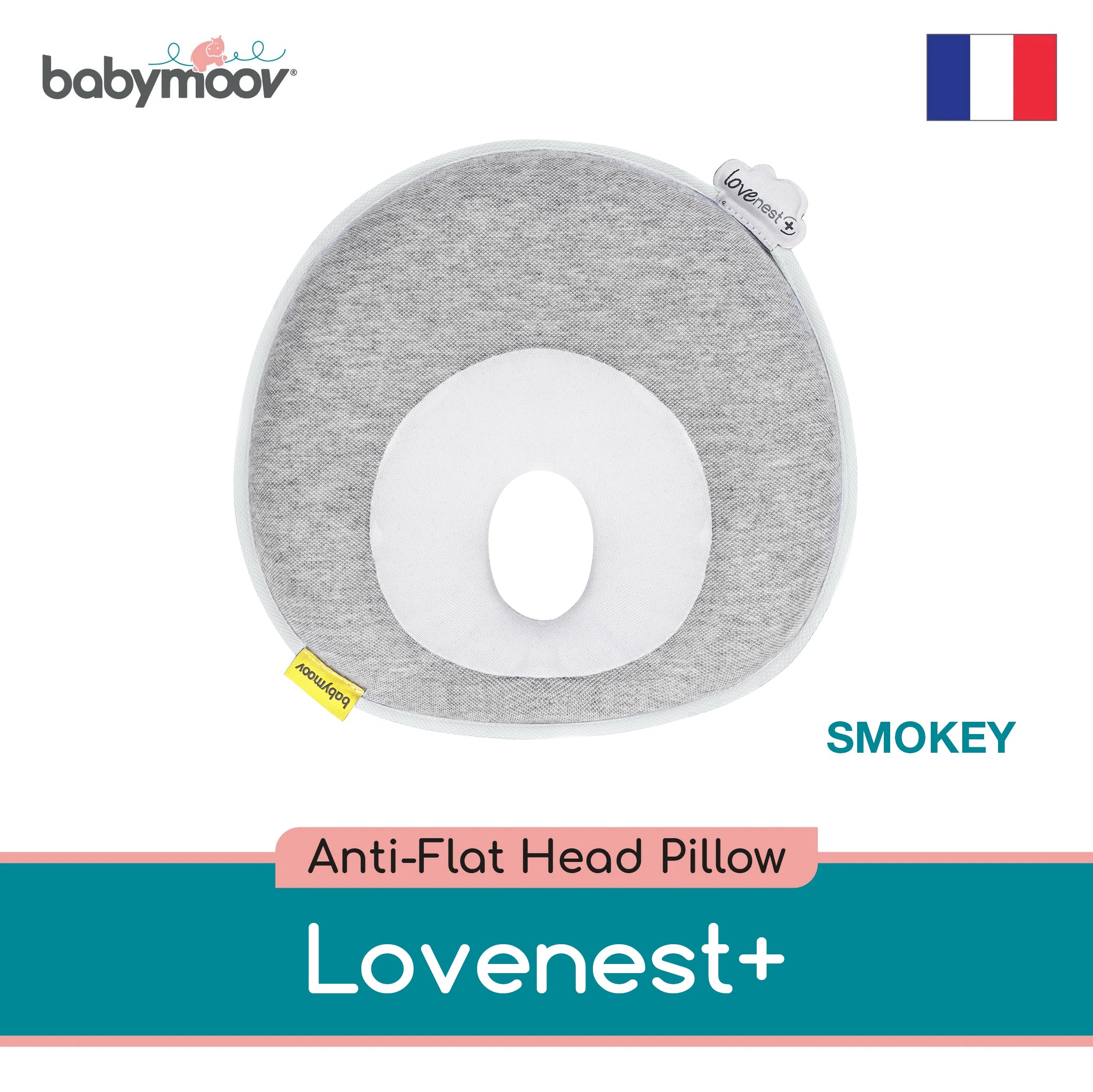 Babymoov Lovenest+ Flat head Baby Pillow