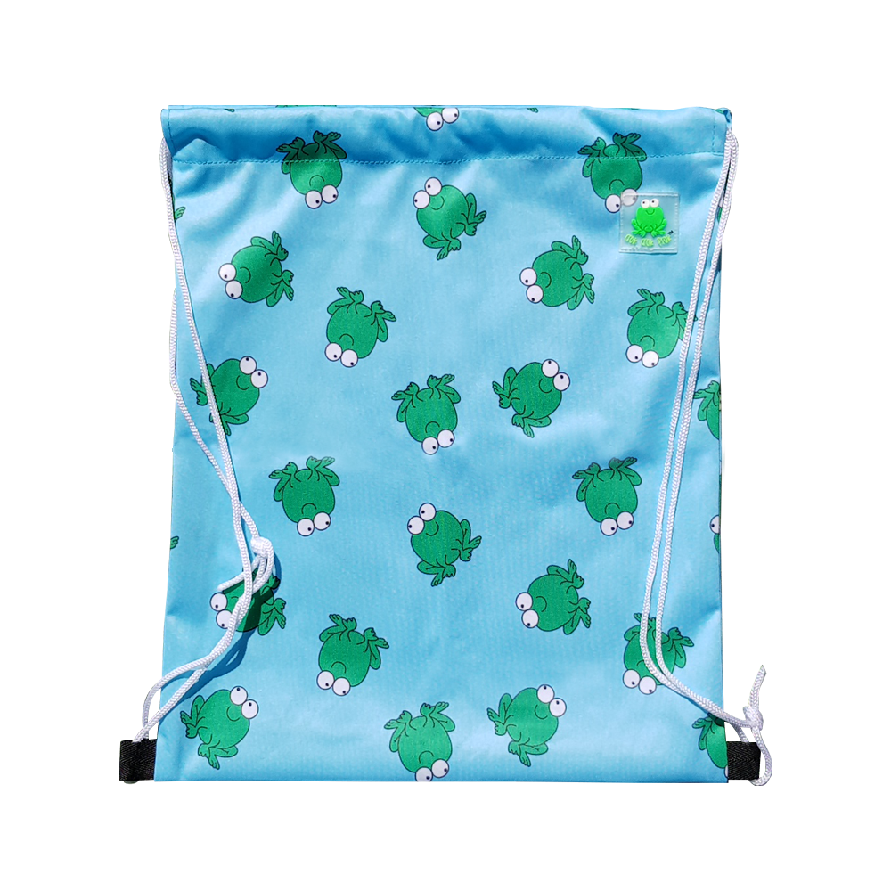 Lucky Bag - Drawstring Bag Lucky Frok Blue