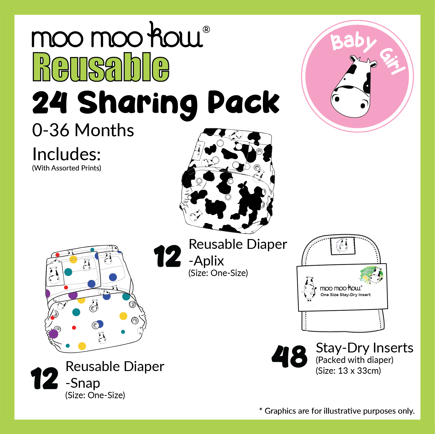 Moomoo, Accessories, Moomoo Girls Training Pants Size 5 Pack