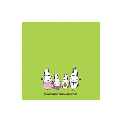 Greetings Card - Moo Moo Kow® Green