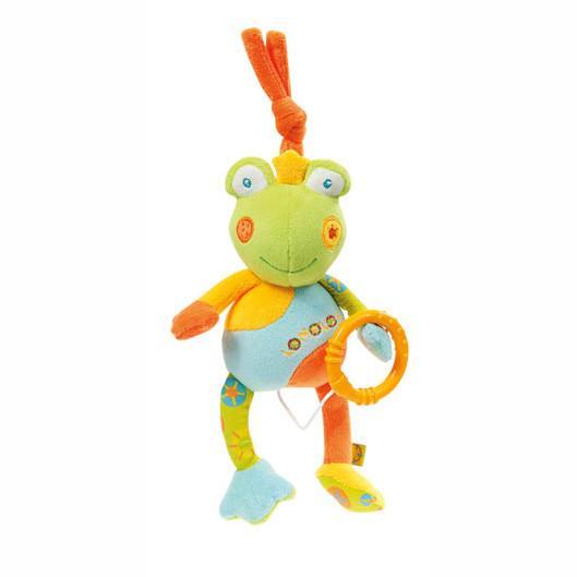 Fehn Soft Toys - Mini Musicals - Frog King Lolo