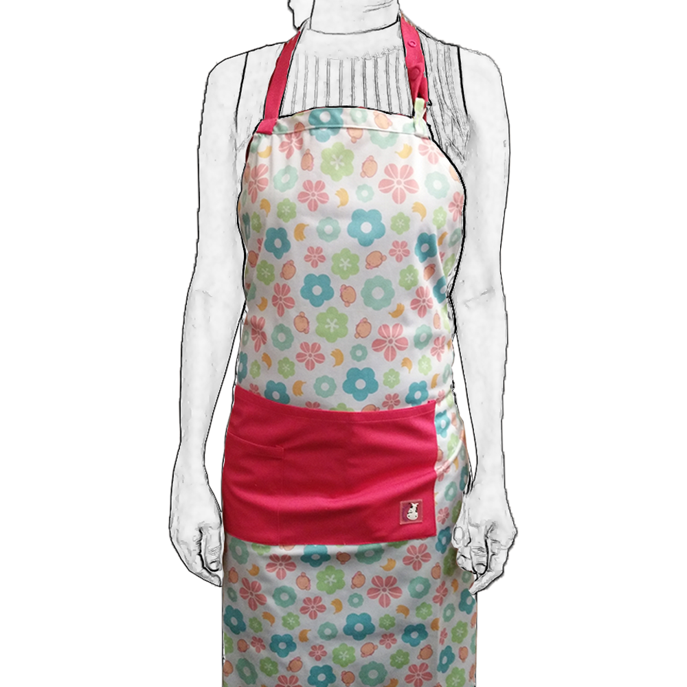 Bath Time Apron - Mooky Flower