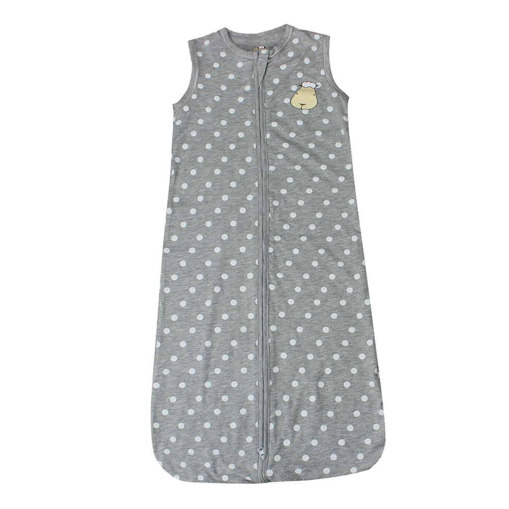 Wearable Blanket Zip Grey Polka Dot