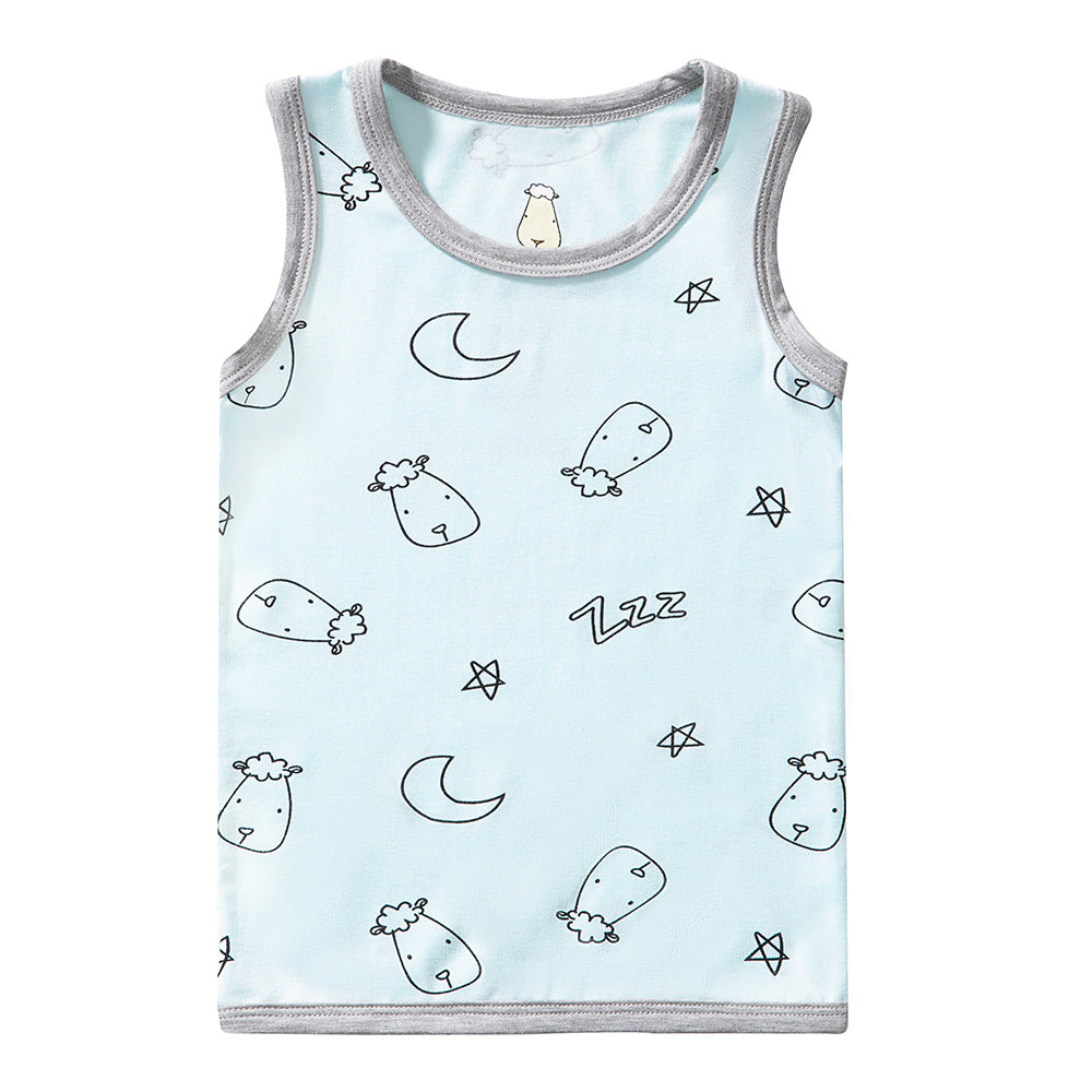 Sleeveless Shirt Sweet Dreams Baa Baa Blue