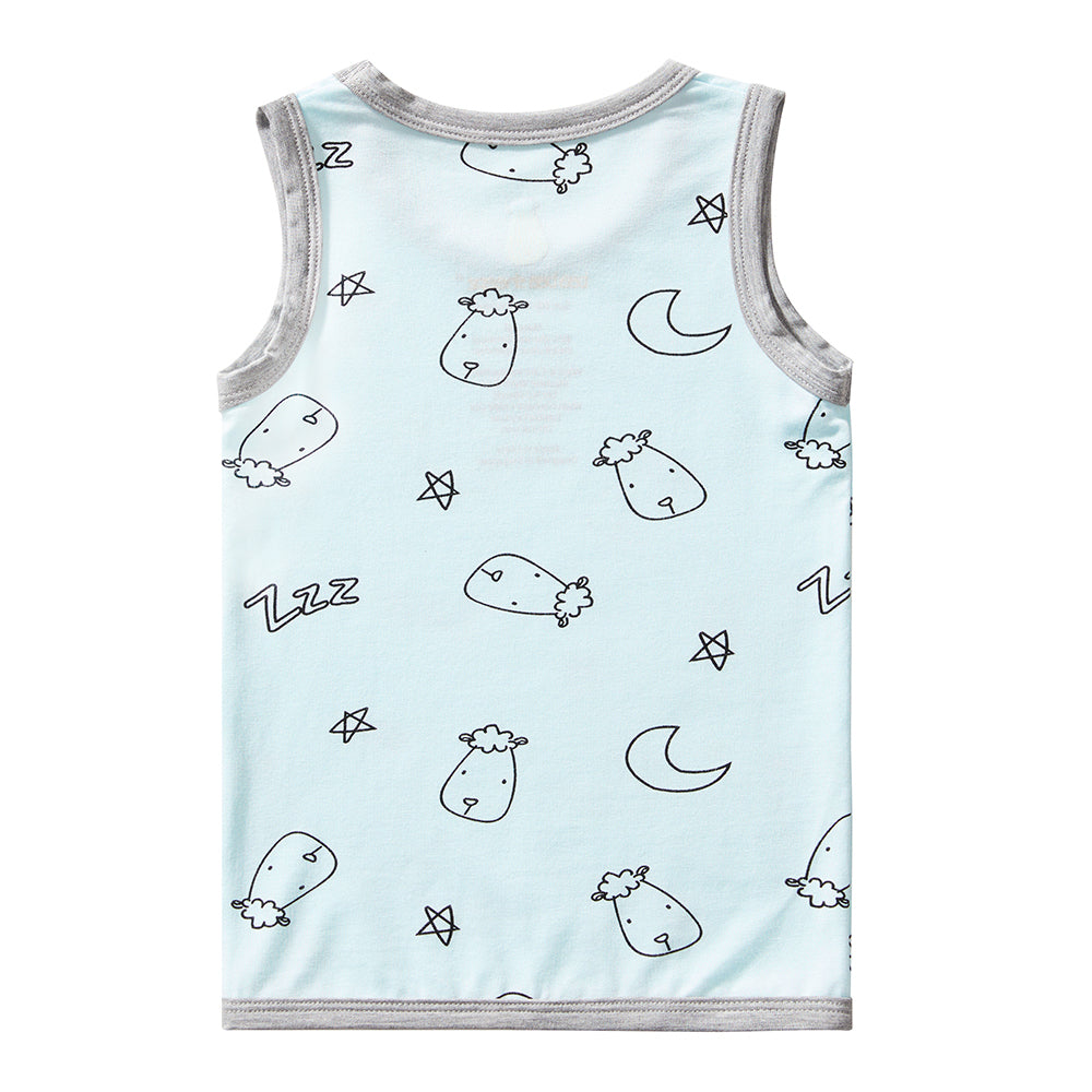 Sleeveless Shirt Sweet Dreams Baa Baa Blue