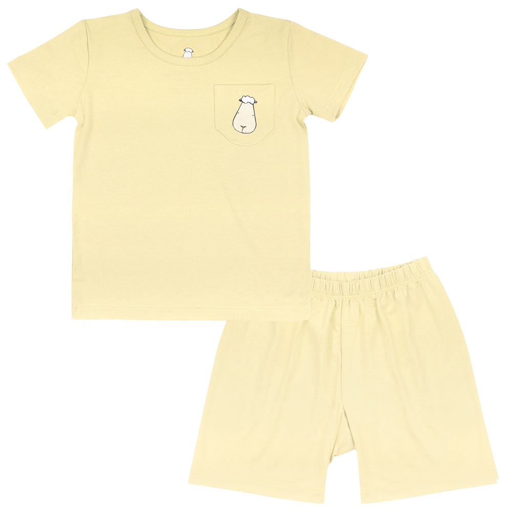 Short Sleeve Shirt Butter + Shorts Butter