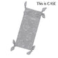 Bed-Time Buddy Case Big Sheepz Grey with Knot Grey - Small