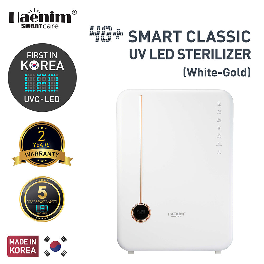 Haenim 4G+ Smart Classic (White Gold) UVC-LED Sterilizer