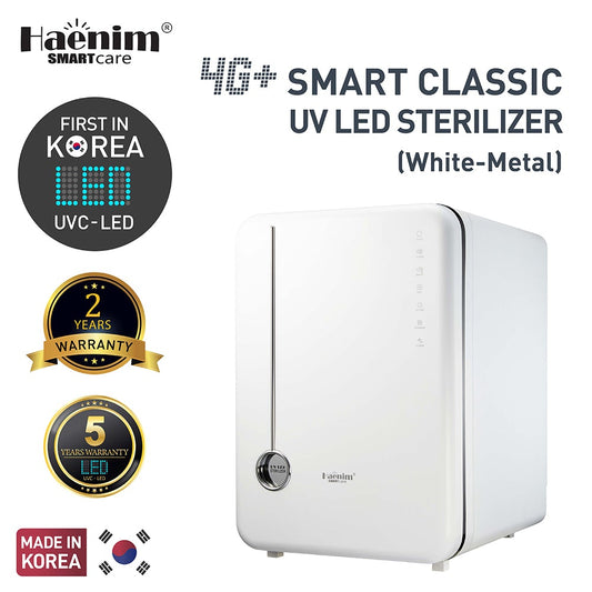 Haenim 4G+ Smart Classic (White Metal) UVC-LED Sterilizer