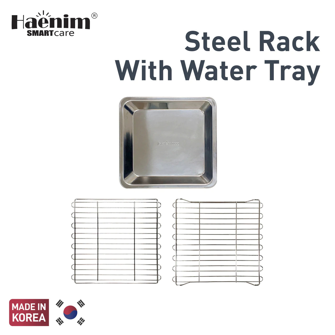 Haenim Stainless Steel Rack With Water Tray