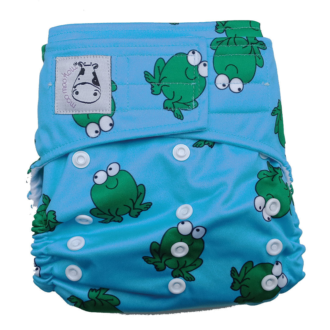 Cloth Diaper One Size Aplix - Lucky Frok