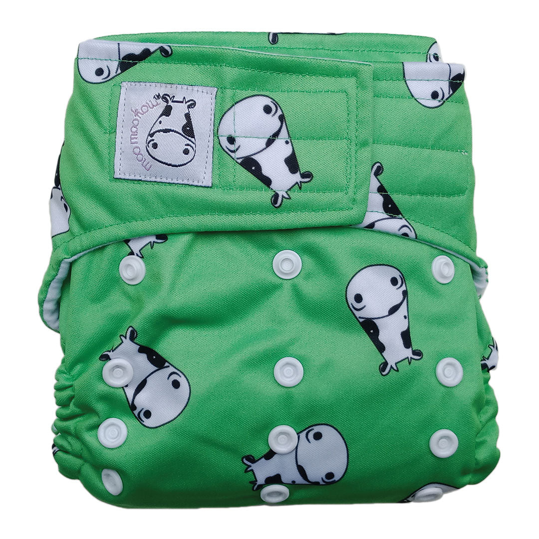 Cloth Diaper One Size Aplix - Lucky Kow