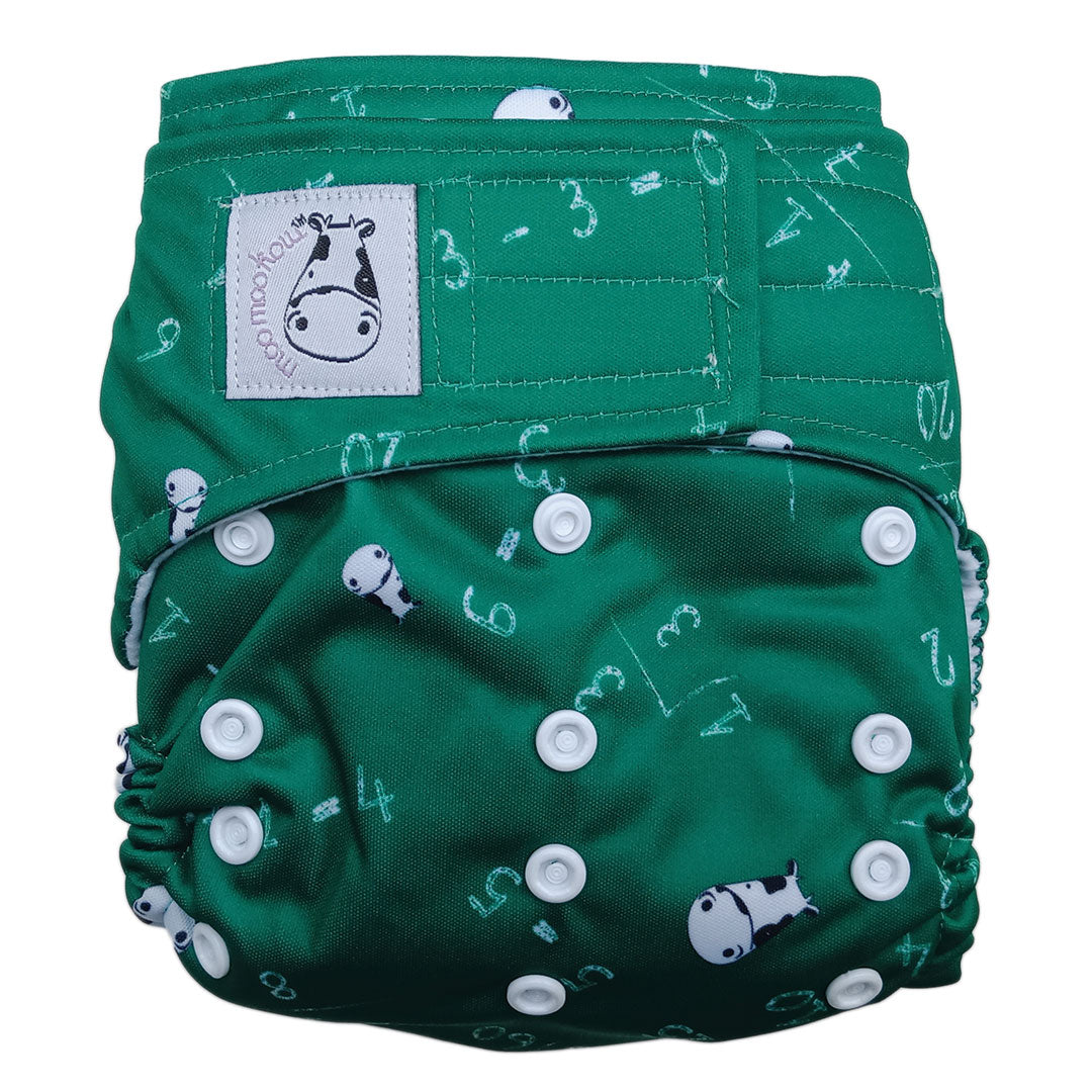 Cloth Diaper One Size Aplix - Maths