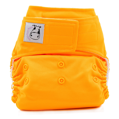 Cloth Diaper One Size Snap - Light Orange