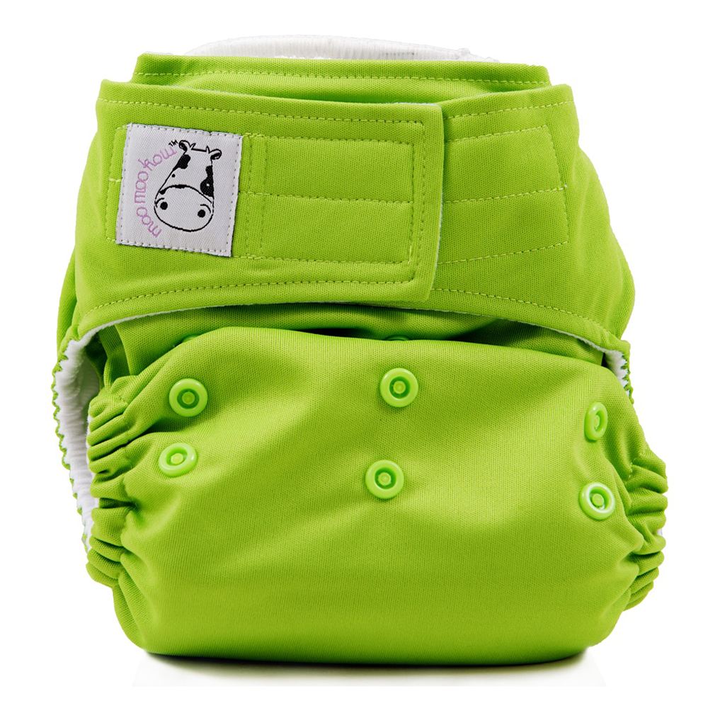 Cloth Diaper One Size Aplix - Mint Green