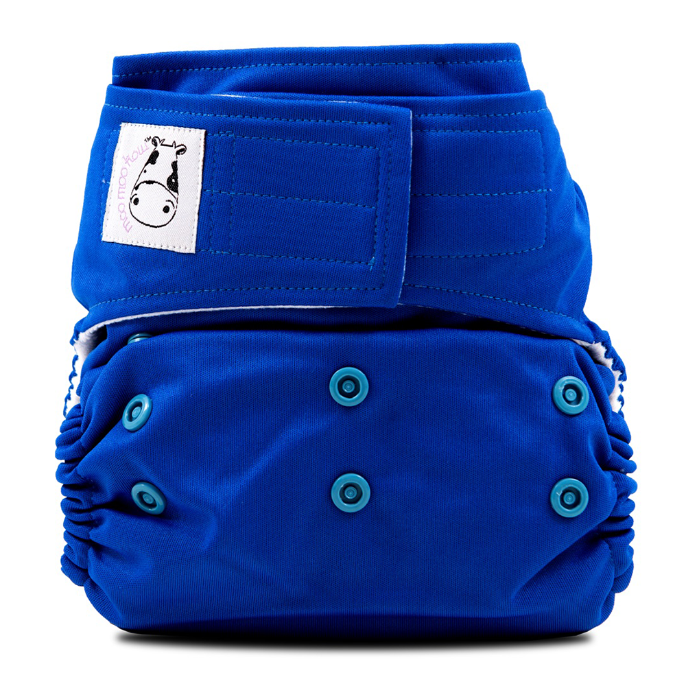 Cloth Diaper One Size Aplix - Royal Blue