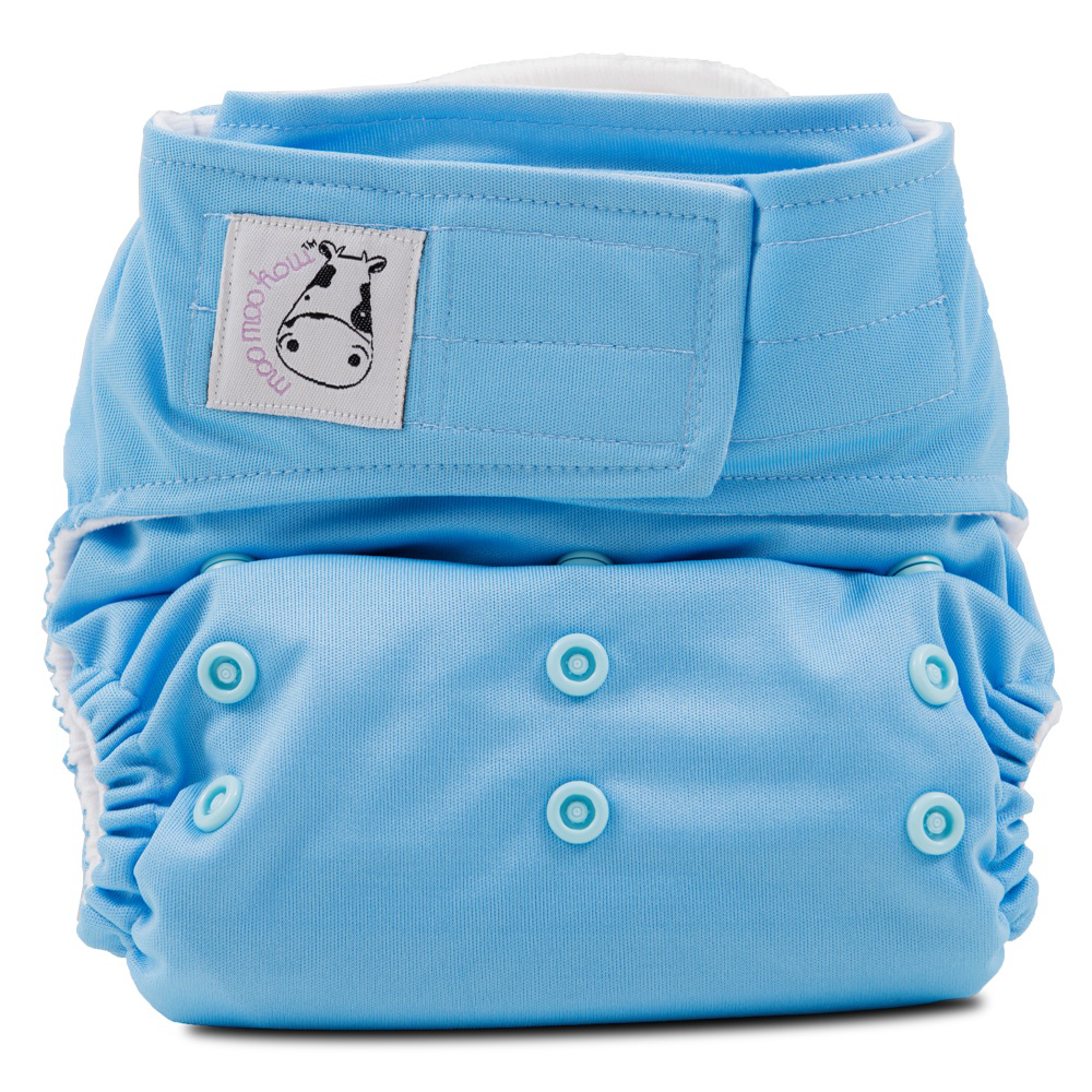 Cloth Diaper One Size Aplix - Sky Blue