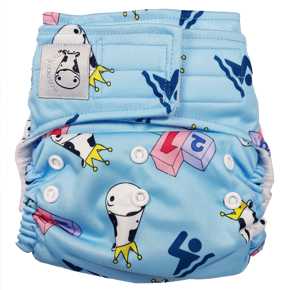 Cloth Diaper One Size Aplix - Swim