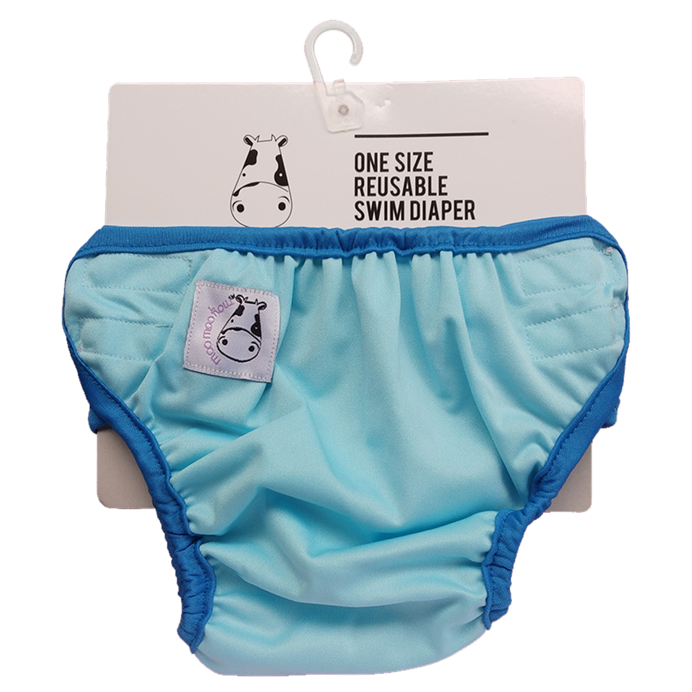 One Size Swim Diaper Baby Blue