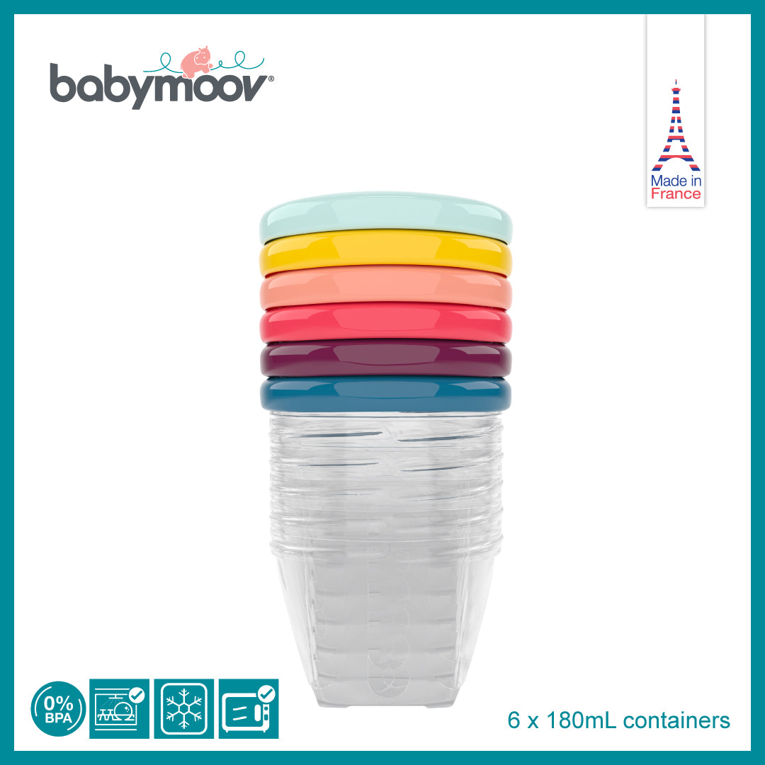 Babymoov Babybols Food Storage (6 x 180mL)