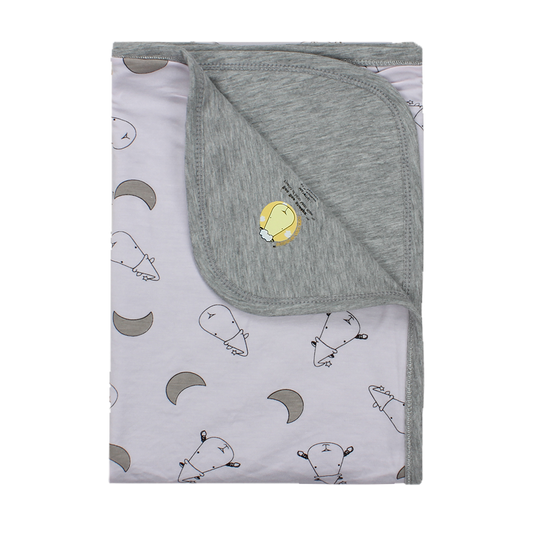 Double Layer Blanket Small Moon & Sheepz Pink - 36M