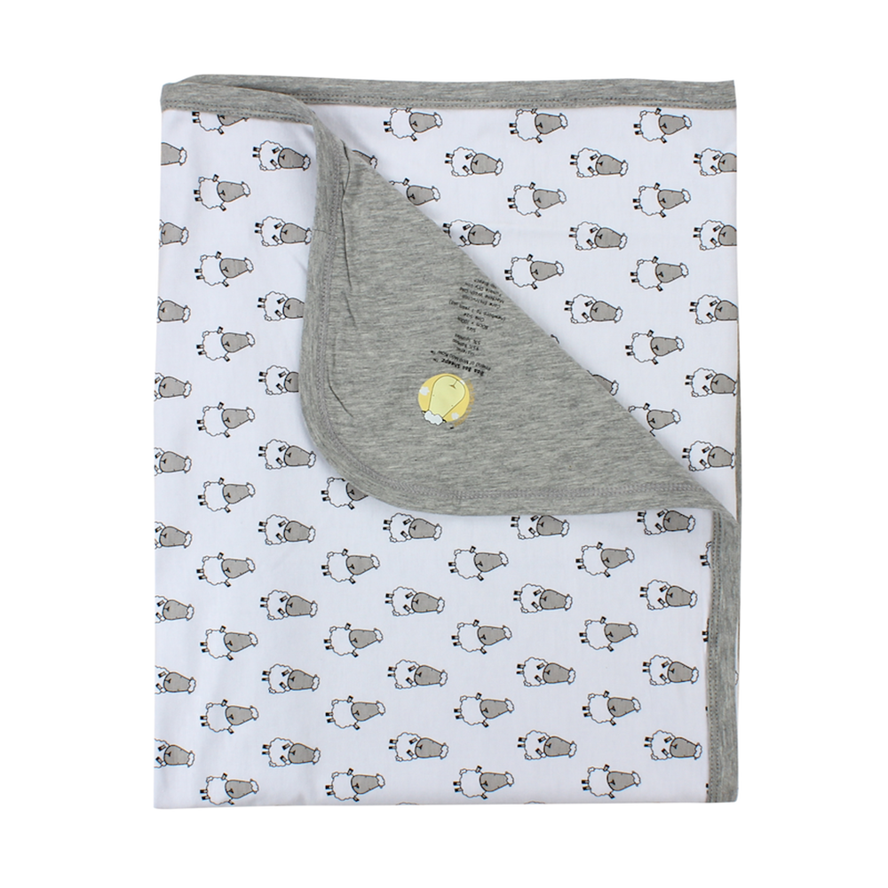 bamboo blanket baby white