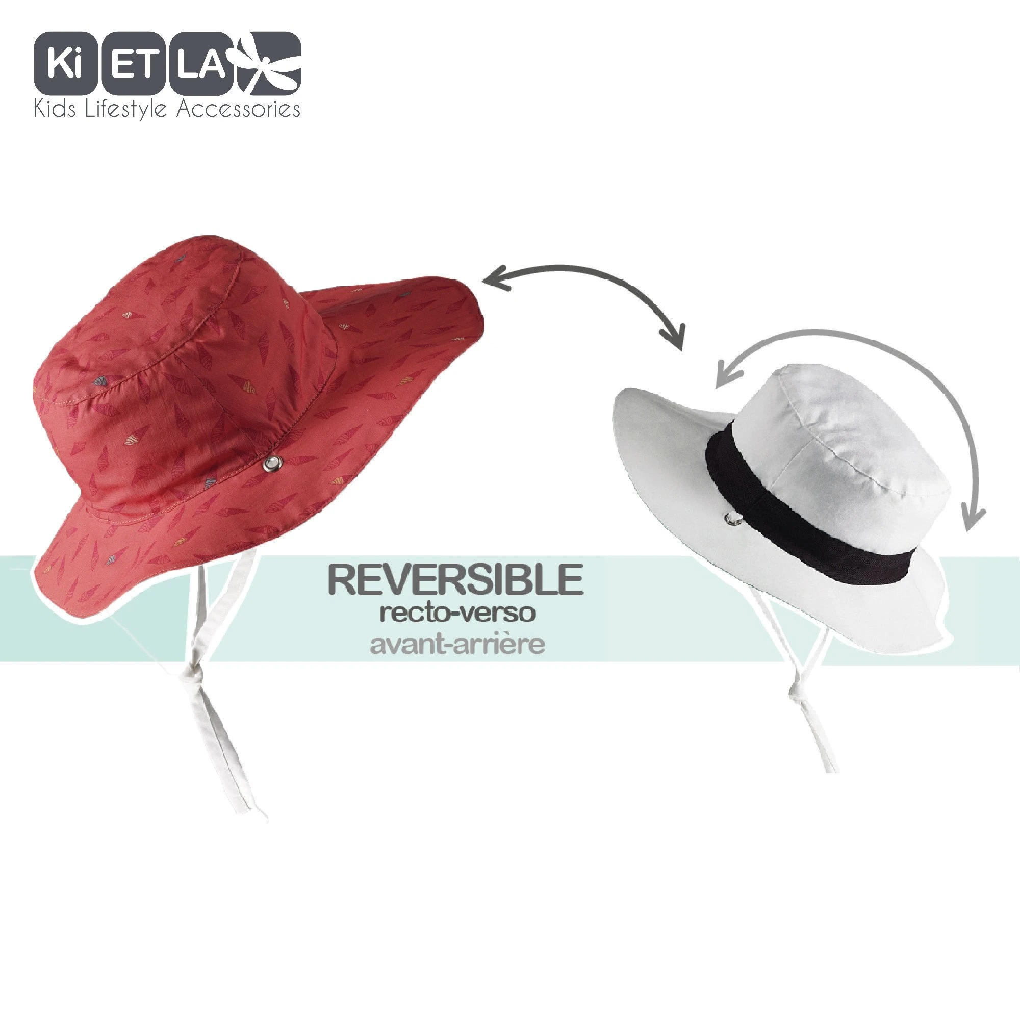 Ki ET LA - Anti-UV Sunhat - Ice Kream