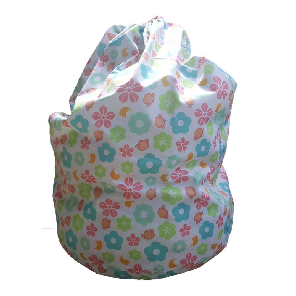 Pail Liner / Laundry Bag - Mooky Flower