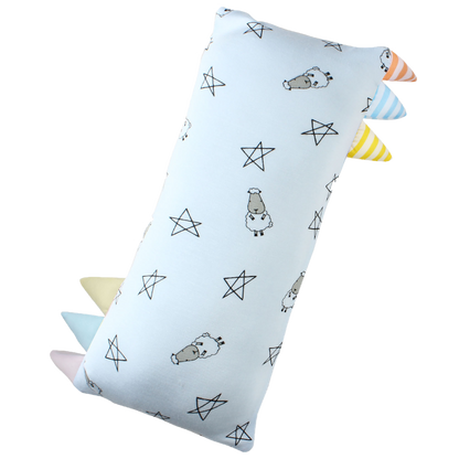 Bed-Time Buddy™ Small Star & Sheepz Blue with Color & Stripe tag - Medium